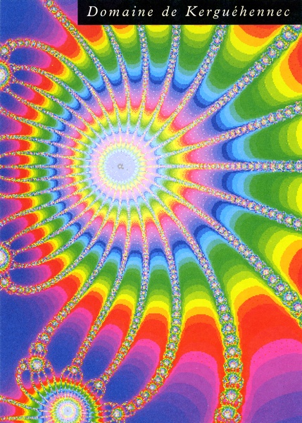 Claude Closky, ‘Fractal’, 2003, Bignan: Domaine de Kerguehennec, invitation card. Color offset, 21 x 15 cm.